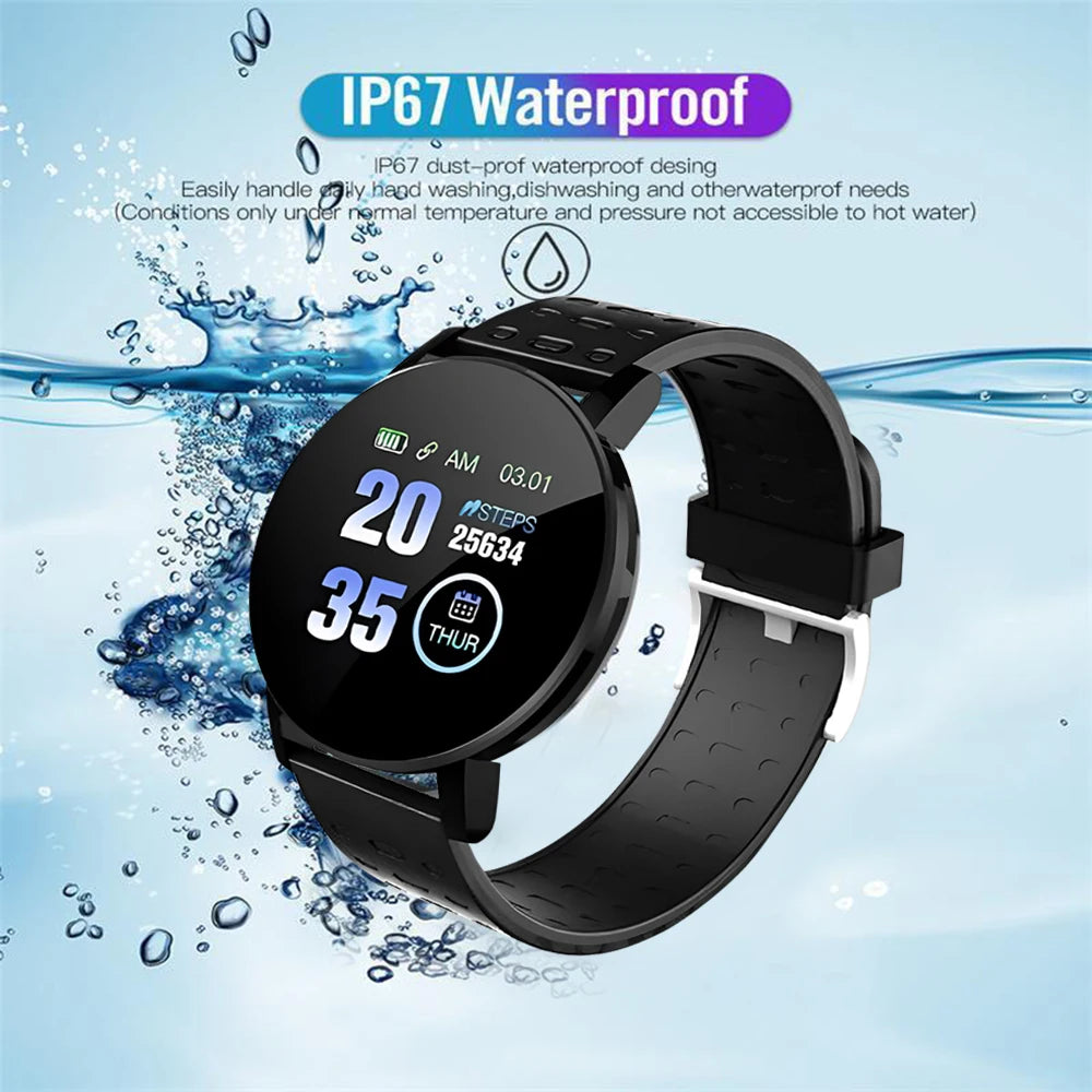Bluetooth Smartwatch Fitness Tracker Watch Sport For Android IOS