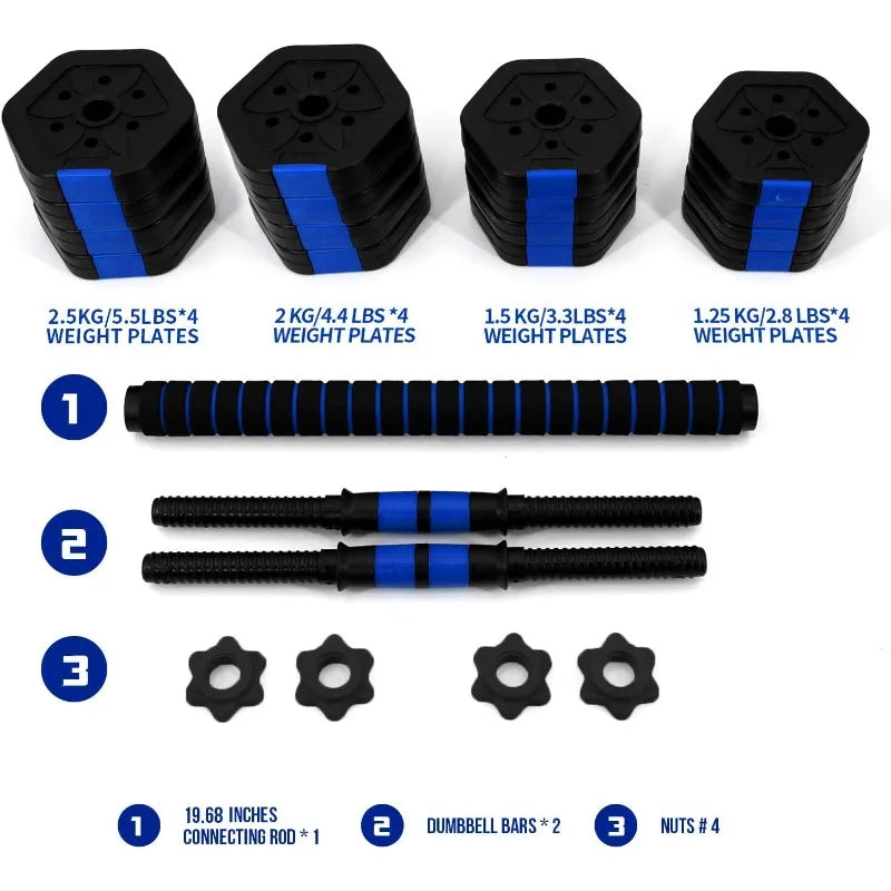 VIVITORY Dumbbell Sets Adjustable Weights