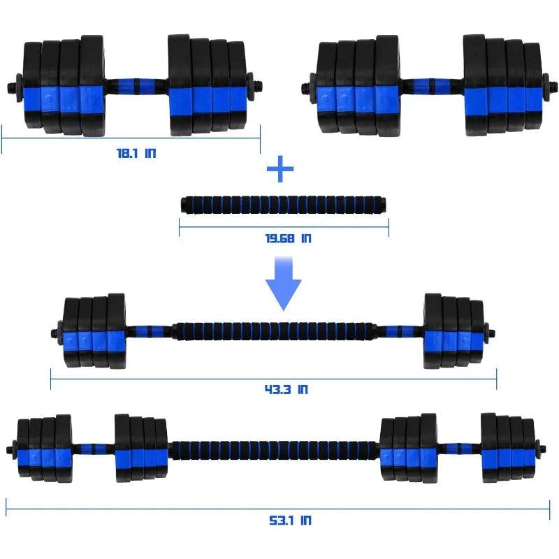 VIVITORY Dumbbell Sets Adjustable Weights
