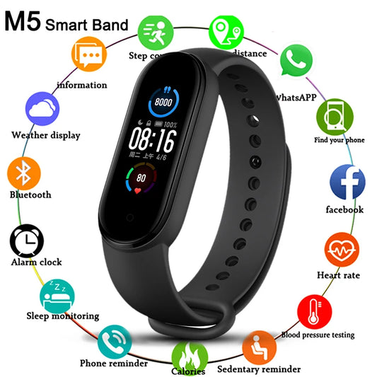 M5 Smart Band Waterproof Sport Watches