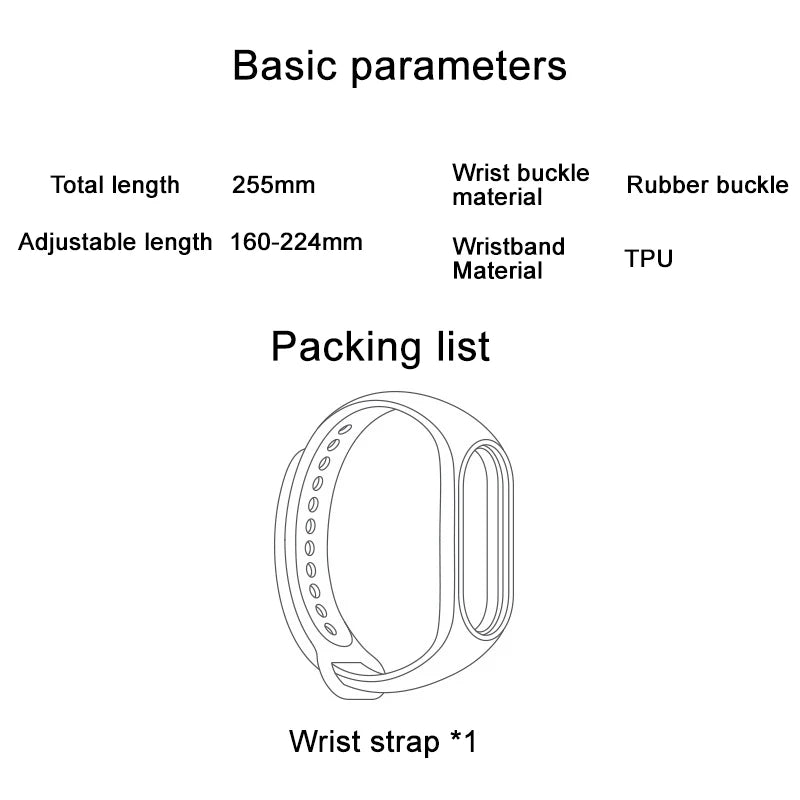 Smart Bracelet For Xiaomi Mi Band